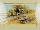 'The Two Gentlemen of Savuti', A Limited Edition print, 328/ by David Shepherd, print, sold Jul 2018
