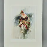 'In A Dress From Manon', A Limited Edition print, 23/195, of a Ballet by Gordon King, print, sold Jul 2018