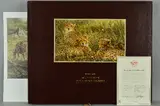 'African Wilderness', An Artists Proof box set of 12 African animal by Alan M. Hunt, pencil, sold Jul 2018