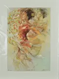 'Summer Romance', An Artists Proof print, 170/175, hand embellished, by Gary Benfield, print, sold Jul 2018