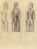 Untitled by Eric Gill, Pencil, sold Nov 2017