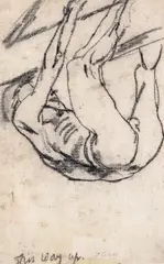 Untitled by Duncan Grant, Charcoal, sold Nov 2017