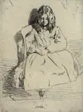 Untitled by James Abbott McNeill Whistler, Etching, sold Nov 2017