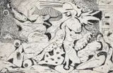 Amorphic Forms by Julian Trevelyan, Etching with aquatint, offered Nov 2017