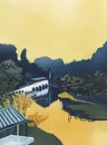 Guilin, China Series Signed, stamped and numbered 30/75 Aquatint 59.5 x 44.5cm Provenance: Lots 126-166 The Property of a GentlemanNB by Patrick Proctor, Aquatint, offered Nov 2017