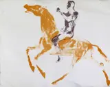 Horse and Rider I by Elisabeth Frink, print (other), sold Nov 2017