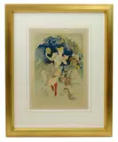 Paris Illustre by Jules Chéret, lithograph, sold Oct 2017