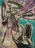 Danae by Stanley William Hayter, Etching in Colours, sold Nov 2013