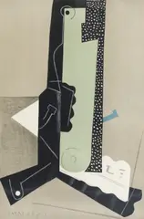 Composition by Henri Laurens, lithograph, sold Nov 2013