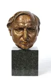 The Blind Healer by David McFall, 1945, bronze with a light brown patina, sold Nov 2013