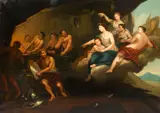 Venus in Vulcan's Workshop by Gerard de Lairesse, oil on canvas, sold Nov 2013