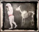 Endeavours of a Certain Poet by Maria Pacheco, Charcoal, graphite and pastel on paper, sold Nov 2013