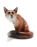 'Fox Seated - Style Six' a Prestige Model by Doulton Burslem, 1952-92, sold Nov 2013