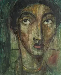 Head study by Basil Rakoczi, sold Oct 2013