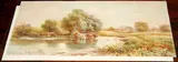 Cattle watering; and companion by Charles Frederick Allbon, watercolour (a pair), sold Oct 2013