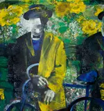 Man in a hat by Andrey Bludov, sold Oct 2013