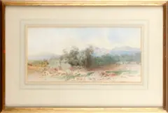 Heath landscape by Richard Redgrave, offered Oct 2013