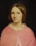 Portrait of a young woman by Continental School, oil on canvas, sold Oct 2013