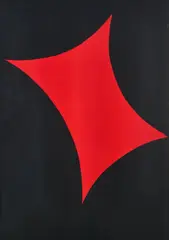 Color Forms E by Leon Polk Smith, 1974, screenprint, sold Jun 2021