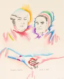 Women’s Equality by Marisol Escobar, 1975, lithograph, sold Jun 2021