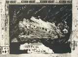 Train Wreck by Malcolm Morley, 1975, etching with aquatint, sold Jun 2021