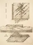 Untitled by Raimund Abraham, 1982, etching on Arches paper, sold Jun 2021