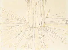 Quipu by Nancy Graves, 1974, lithograph, sold Jun 2021