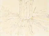 Quipu by Nancy Graves, 1974, lithograph, sold Jun 2021