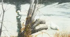 A Nook by Joseph Dawley, 1968, oil on clay board, sold Jul 2021