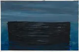 Untitled (Tank) by Tim Maguire, 1986, oil on sized paper, sold Nov 2011