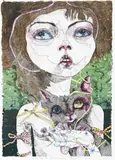 That’S When I Was Another Tree 2 by Del Kathryn Barton, 2007, colour lithograph, sold Nov 2011