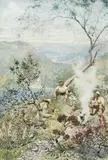 National Park Nsw by James Macbeth, 1888, watercolour on paper, offered Nov 2011