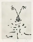 Laughing Frog by John Olsen, 1976, sugarlift etching, sold Nov 2011