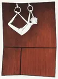 On The Rings by John Brack, 1976, colour lithograph, sold Nov 2011