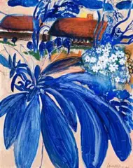 View From The Window, Bali by Brett Whiteley, 1978, oil on canvas, sold Aug 2008