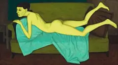 The Boucher Nude by John Brack, 1957, oil on canvas, sold Aug 2008