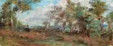 Brighton Landscape by Frederick McCubbin, 1905, oil on canvas, offered Aug 2008