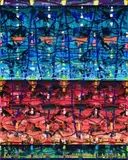Simultaneous by Michael Johnson, 2005-06, oil on canvas, sold Aug 2008