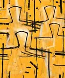 Four Heads by Graham Fransella, 2003, oil on canvas, sold Aug 2008