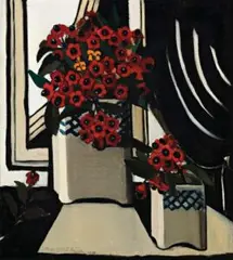 Australian Glory Flower by Margaret Preston, 1928, oil on canvas, sold Nov 2008