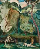 Les Baigneuses by Othon Friesz, oil on canvas, sold Nov 2008