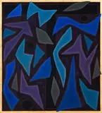 Lamentation by John Coburn, 1986, oil on canvas, sold Nov 2008