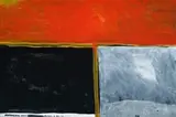 Mondrian’S Last Chrysanthemum: Scared (Scared Series) by Colin McCahon, 1976, acrylic on Steinbach paper mounted on hardboard, sold Nov 2008
