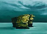 Bird Rock by John Kelly, 1991, oil on canvas, offered Nov 2008