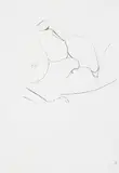 Margaret by Brett Whiteley, 1981, conté on paper, offered Nov 2008