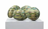 Hand Held Form by Lionel Bawden, coloured pencils, epoxy resin and linseed oil, sold Nov 2008