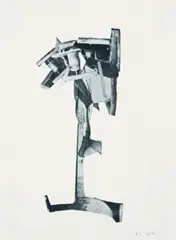 Untitled by Robert Klippel, 1976, collage, sold Nov 2008