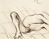 Bali by Donald Friend, pen and ink on paper, offered Nov 2008
