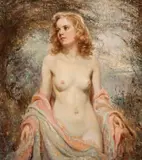 Youth by Lyall Trindall, 1929, oil on canvas, sold Nov 2008