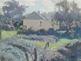 Winter Sunlight by Percy Lindsay, oil on canvas on board, sold Nov 2008